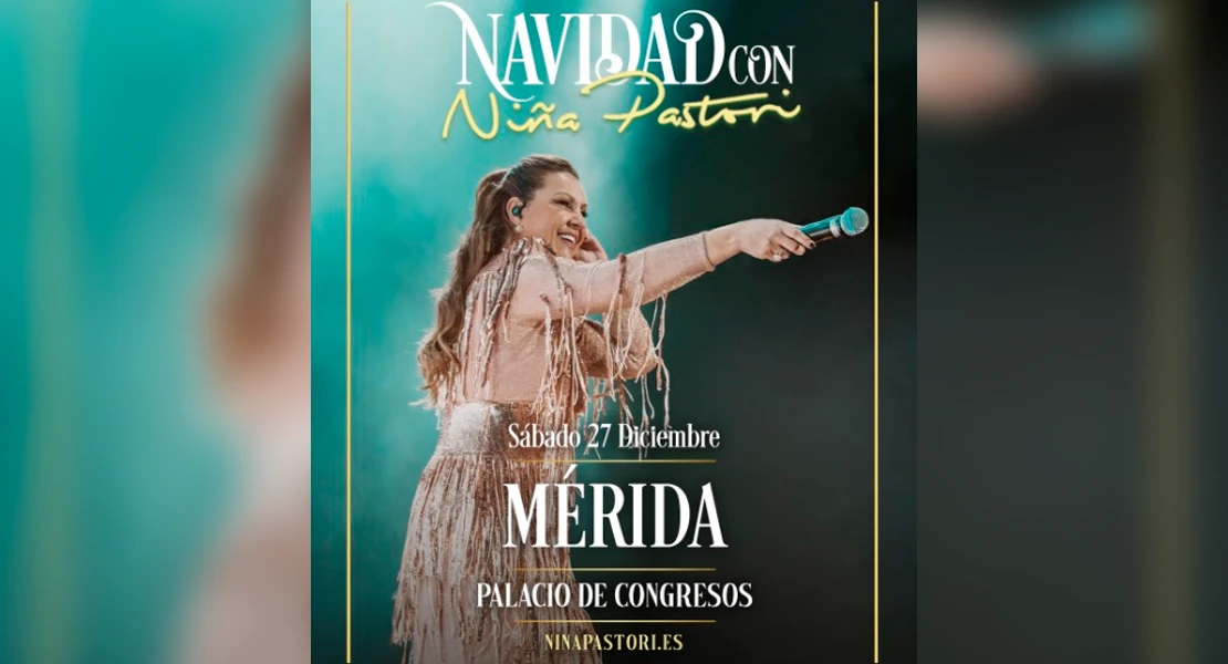 La Niña Pastori  actuará en Mérida con su espectáculo navideño