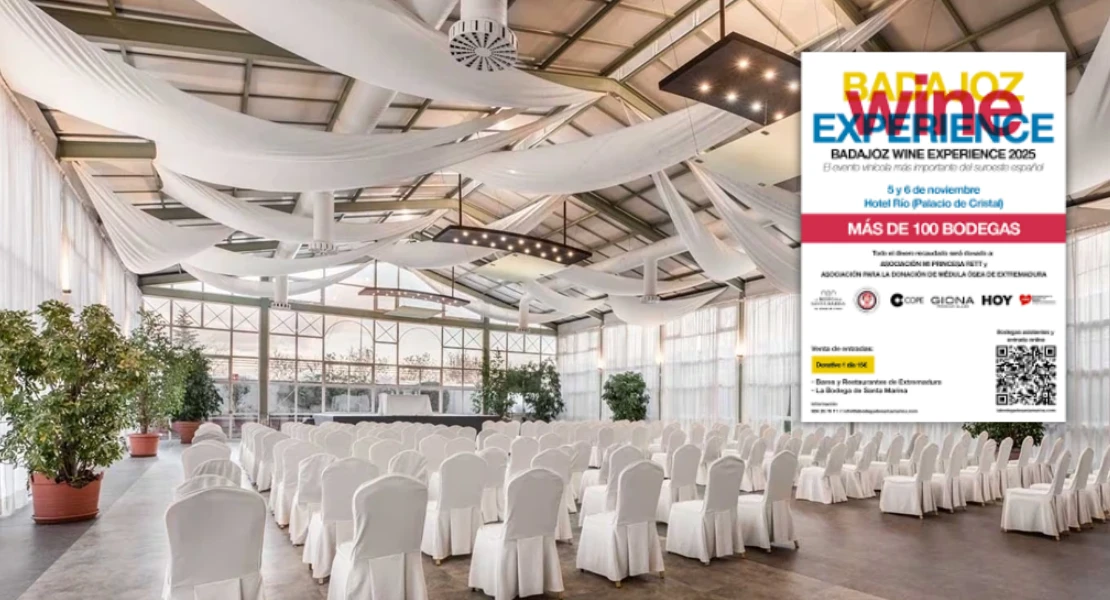 Más de 100 bodegas participarán en una nueva edición de 'Badajoz Wine Experience' Más de 100 bodegas participarán en una nueva edición de 'Badajoz Wine Experience'