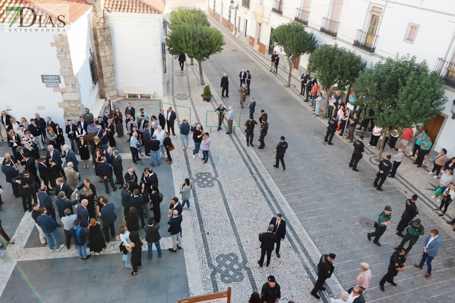 Así ha sido la despedida a Guillermo Fernández Vara en Olivenza
