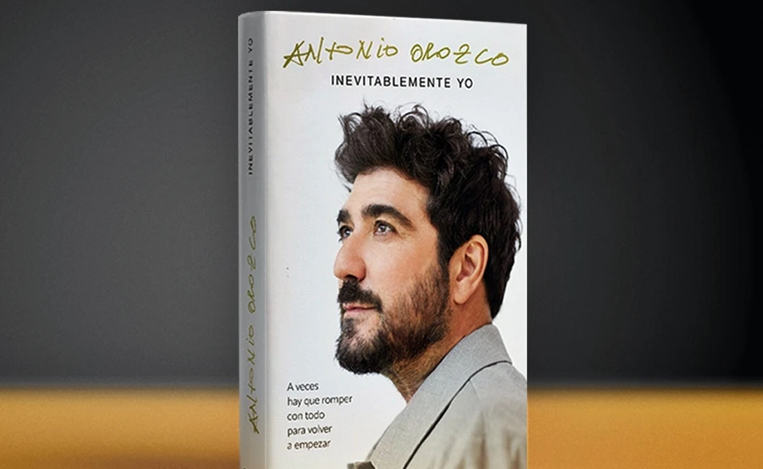 Antonio Orozco lidera el ranking de ventas en Amazon España con su primer libro