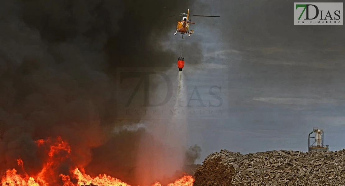 REPOR - Imágenes que deja el gran incendio en San Vicente de Alcántara