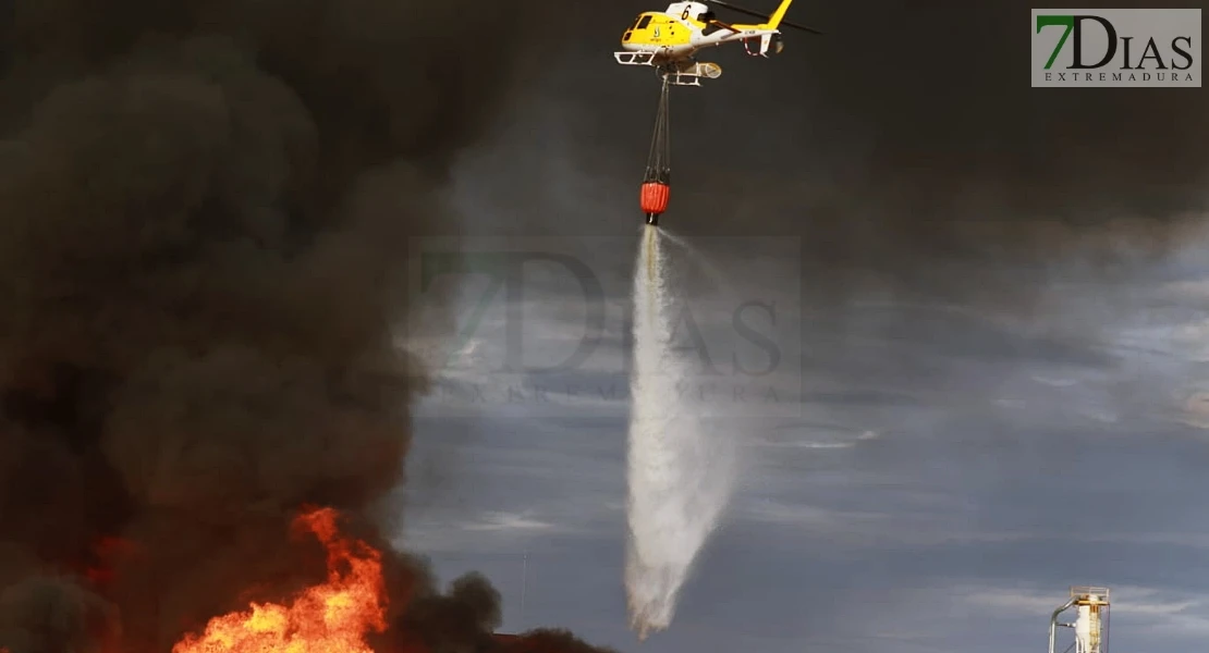 REPOR - Imágenes que deja el gran incendio en San Vicente de Alcántara