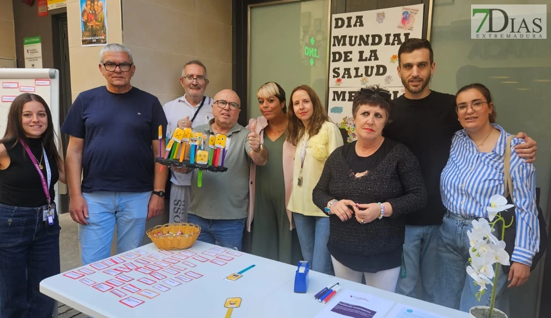 Badajoz se suma al Día Mundial de la Salud Mental compartiendo emociones