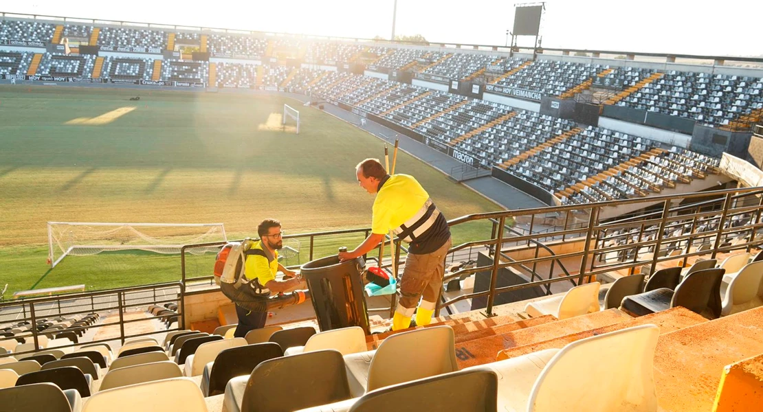 El Nuevo Vivero tendrá el césped renovado y mejoras en el estadio