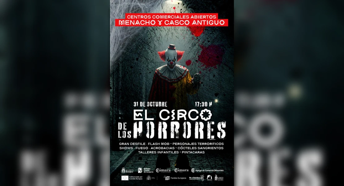Halloween toma Menacho y el Casco Antiguo en forma de circo del terror