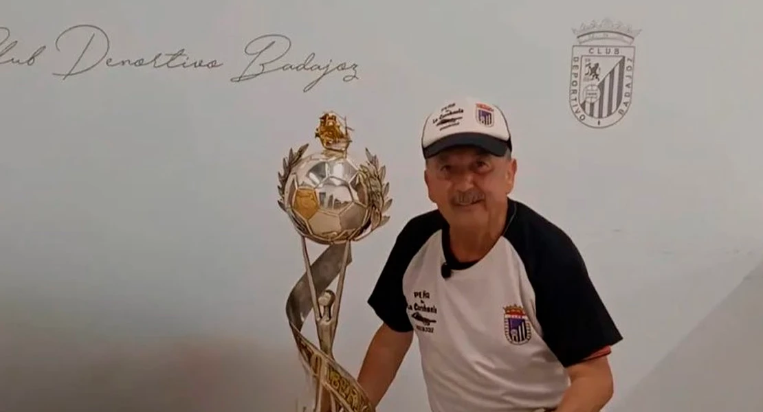El CD Badajoz lamenta la pérdida de un histórico aficionado blanquinegro