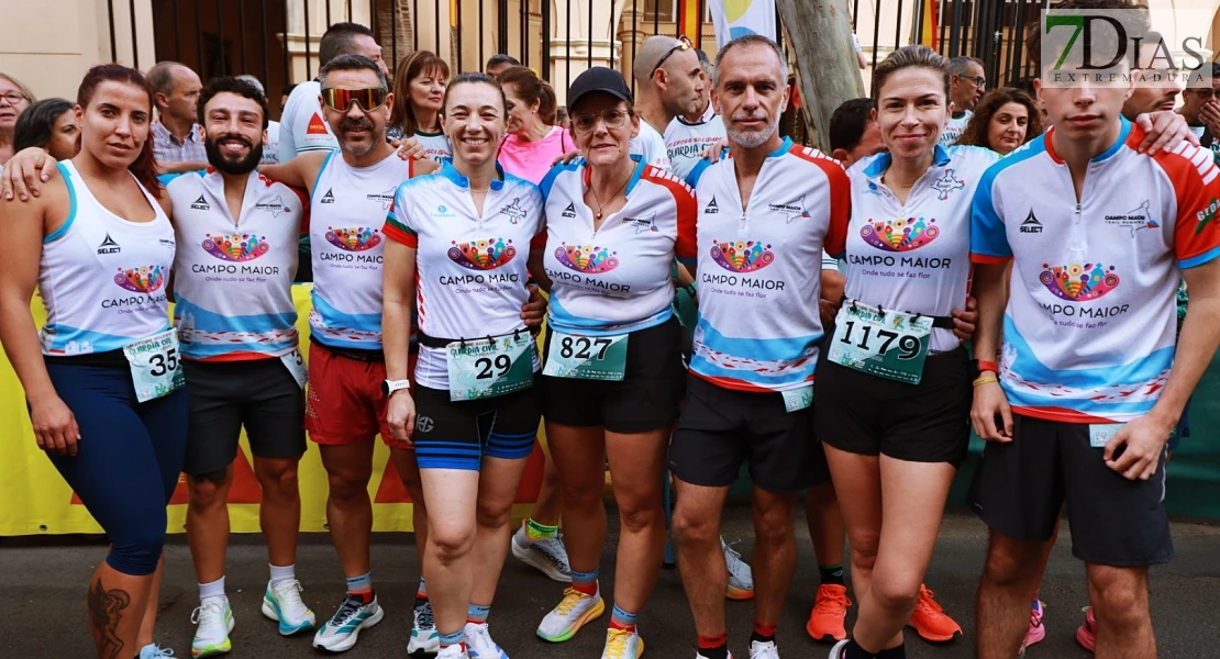 Imágenes del VIII Cross Solidario de la Guardia Civil en Badajoz