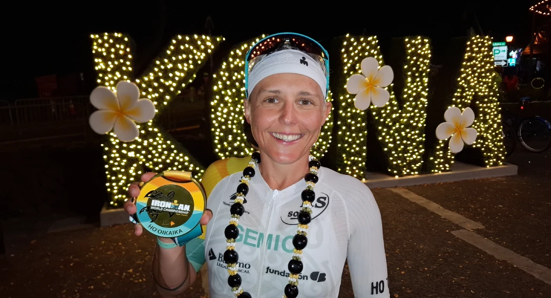 La triatleta extremeña,a Nieves Gemio, entre las 50 mejores del mundo en el Ironman de Hawái