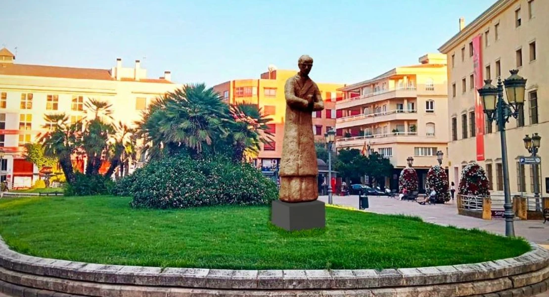 Erigirán un monumento en homenaje al Padre Rafael, figura entrañable de la historia de Badajoz