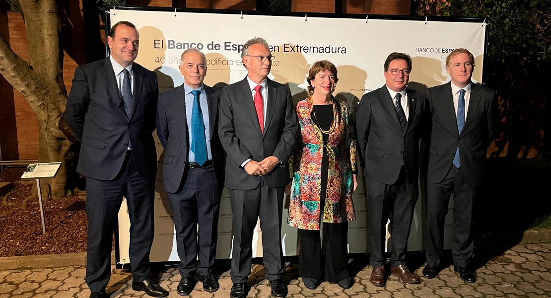 El Banco de España en Badajoz cumple 40 años El Banco de España en Badajoz cumple 40 años
