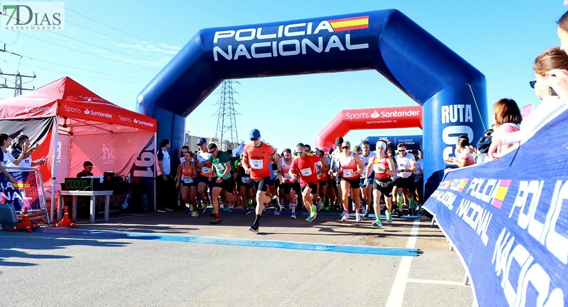 Imágenes del VIII Cross Solidario 091 en Badajoz