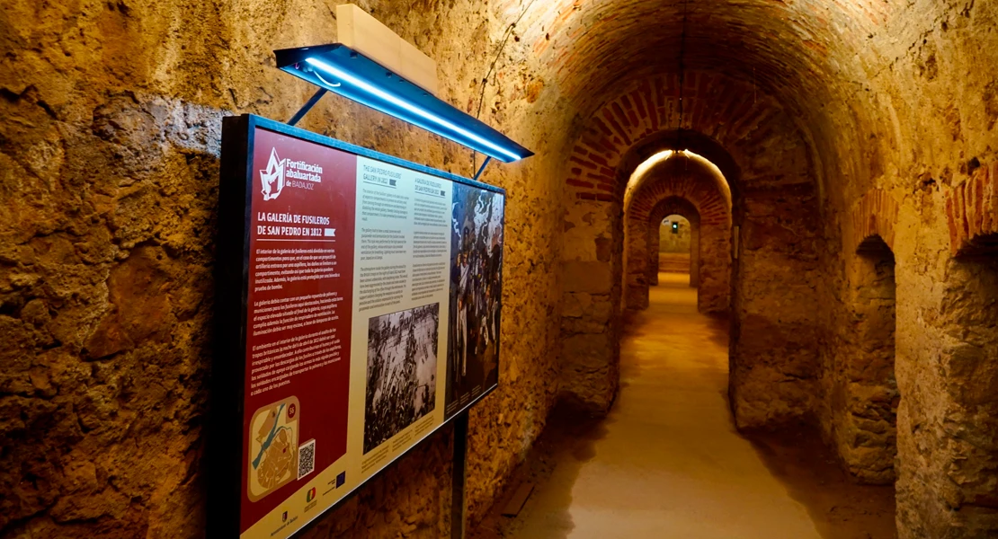 La Galería de Fusileros, abierta al público desde este viernes en Badajoz La Galería de Fusileros, abierta al público desde este viernes en Badajoz