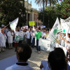 Médicos de Badajoz se concentran contra el nuevo Estatuto Marco: "Más que dinero, pedimos tiempo"