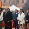 Izado de bandera por el Día de la Hispanidad en Badajoz