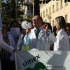 Médicos de Badajoz se concentran contra el nuevo Estatuto Marco: "Más que dinero, pedimos tiempo"