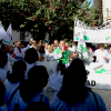 Médicos de Badajoz se concentran contra el nuevo Estatuto Marco: "Más que dinero, pedimos tiempo"
