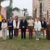 Izado de bandera por el Día de la Hispanidad en Badajoz