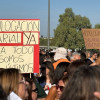 Miles de maestros acuden a la manifestación de Mérida