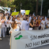 Médicos de Badajoz se concentran contra el nuevo Estatuto Marco: "Más que dinero, pedimos tiempo"