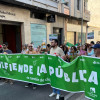 Miles de maestros acuden a la manifestación de Mérida