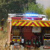 Incendio forestal entre Villafranco del Guadiana y Alvarado en el término municipal de Badajoz