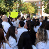 Médicos de Badajoz se concentran contra el nuevo Estatuto Marco: "Más que dinero, pedimos tiempo"