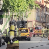 Un amplio dispositivo acude hasta la Plaza de la Soledad por un escape de gas