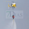 Incendio forestal entre Villafranco del Guadiana y Alvarado en el término municipal de Badajoz