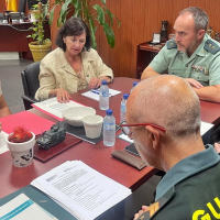 La Guardia Civil de Badajoz abre sus dependencias a la formación de personas con discapacidad intelectual