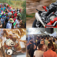 Feria del Pistacho en La Morera: stands, buen ambiente y la actuación de Moliere Show