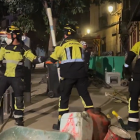 Hallados sin vida los cuatro desaparecidos tras el derrumbe en el centro de Madrid