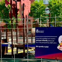 Badajoz renueva sus parques infantiles con nuevos juegos y mejoras en varias zonas
