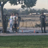 Grave atropello en el Puente Real: un camión arrolla a un patinete