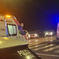 Atropello en la Avenida Manuel Rojas Torres en Badajoz Atropello en la Avenida Manuel Rojas Torres en Badajoz