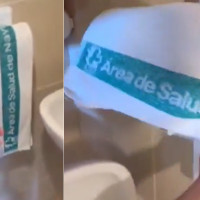 Un influencer encuentra una toalla del SES en un hotel de Marruecos