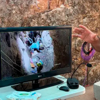 Aparecen restos humanos en la excavación de la fosa de la mina La Paloma en Zarza la Mayor