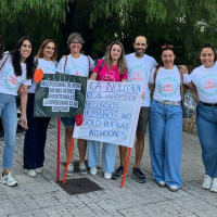 Maestros pacenses se suman a las protestas en Mérida: "Deberíamos hacer una huelga indefinida"