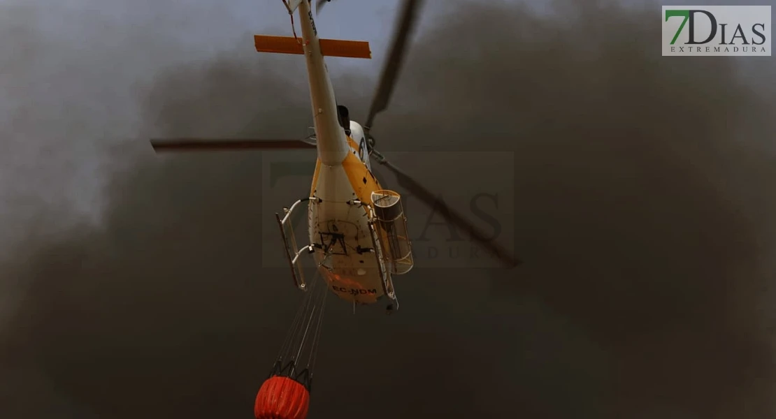 REPOR - Imágenes que deja el gran incendio en San Vicente de Alcántara