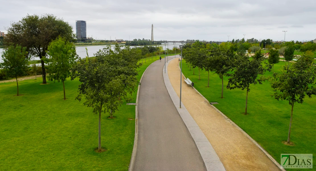El Ayto. de Badajoz abre los parques de la ciudad tras el temporal