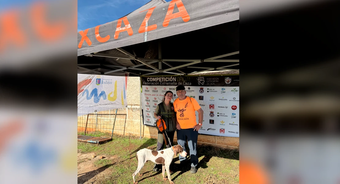 Francisco Delgado es el nuevo campeón de Extremadura de Caza Menor con Perro 2025