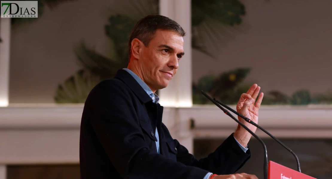 La visita de Pedro Sánchez a Extremadura en imágenes