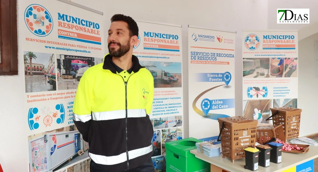 La Diputación de Cáceres avanza hacia la gestión de residuos y la economía circular en el ámbito rural