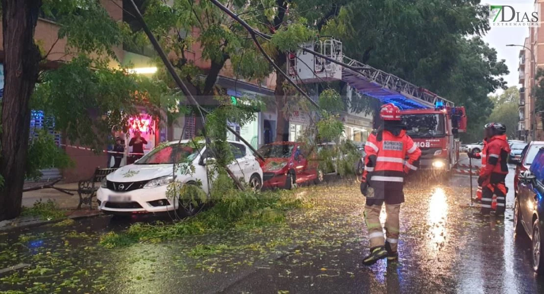 El 112 Extremadura gestiona 30 incidentes por el azote de la borrasca Claudia