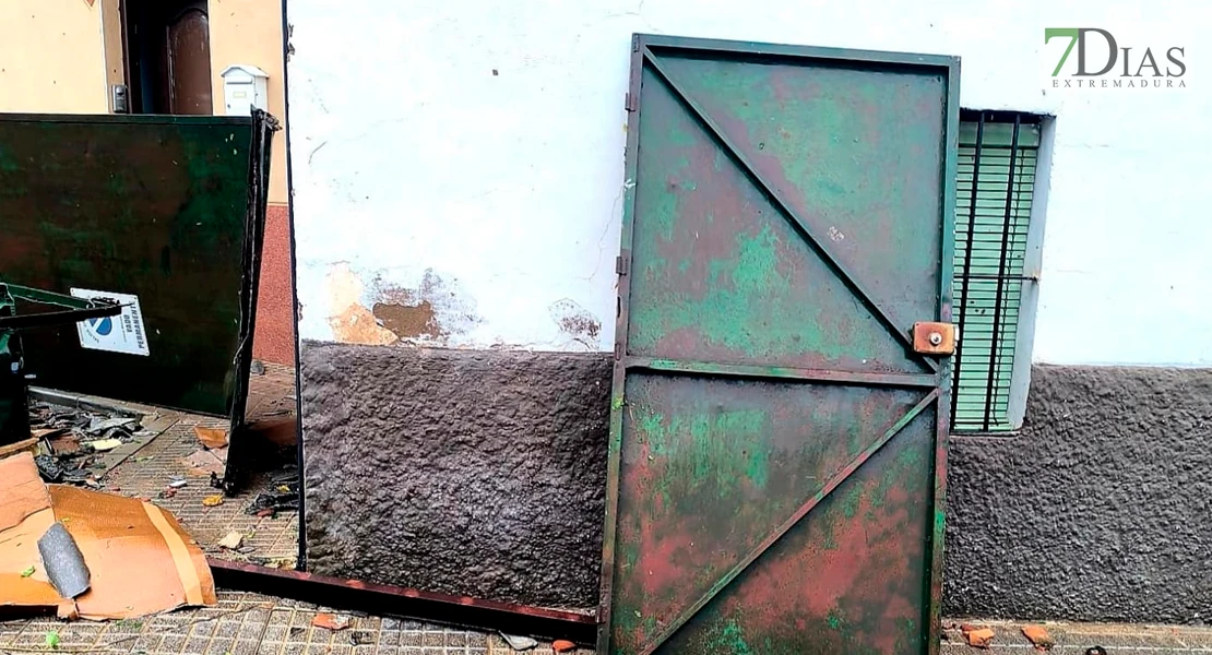 Un tornado arrasa Zarza de Alange y deja graves daños materiales