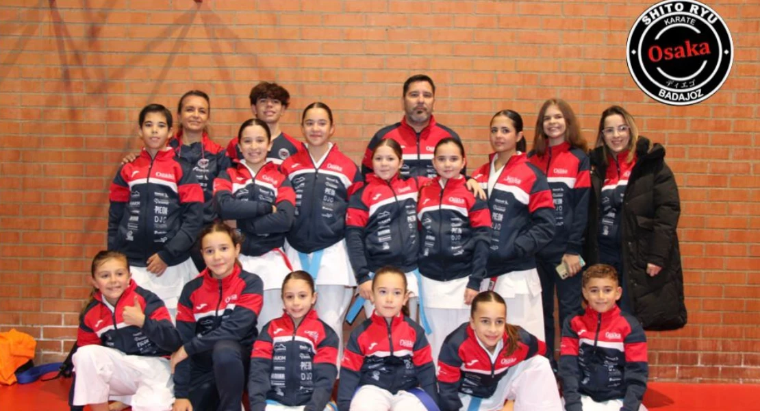 Lluvia de medallas para el Club Osaka Badajoz en la final de los Judex 2025