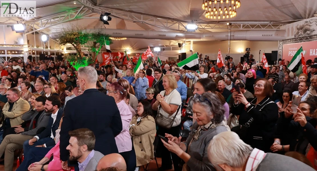 La visita de Pedro Sánchez a Extremadura en imágenes