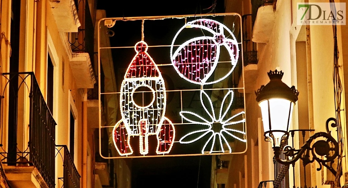 Comienza la Navidad en Badajoz: cientos de visitantes inauguran el encendido de luces