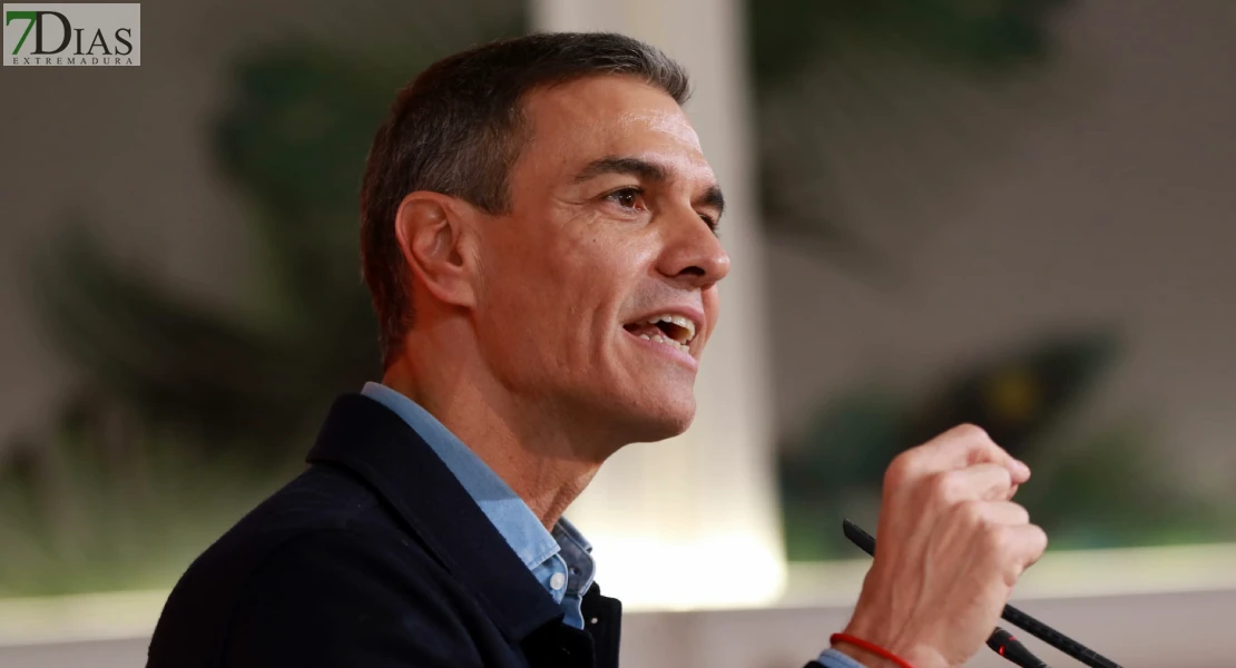 La visita de Pedro Sánchez a Extremadura en imágenes