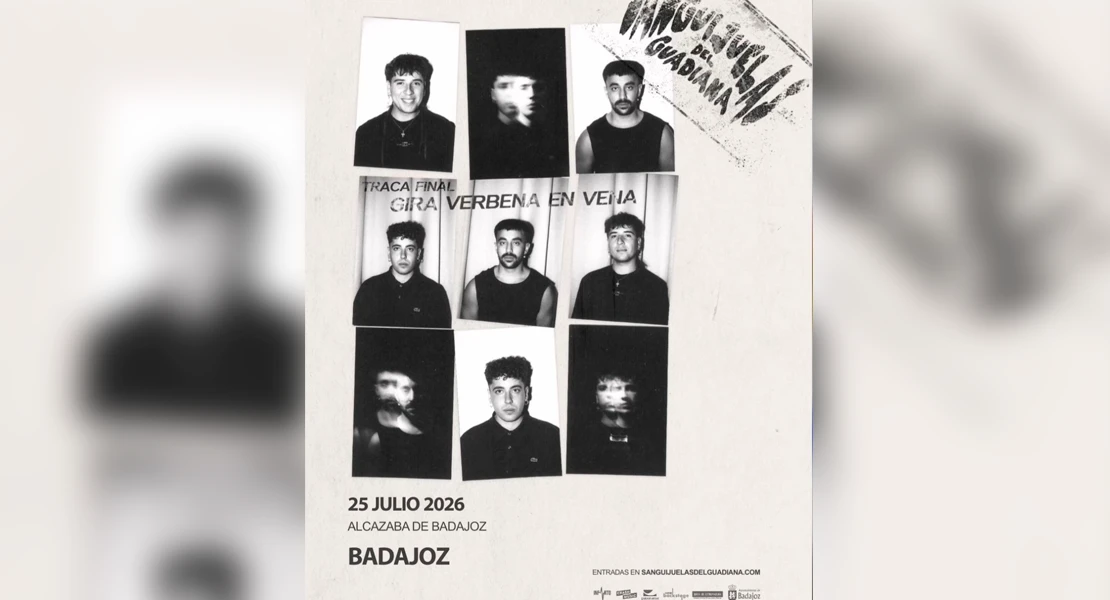 Sanguijuelas del Guadiana dará un concierto en Badajoz