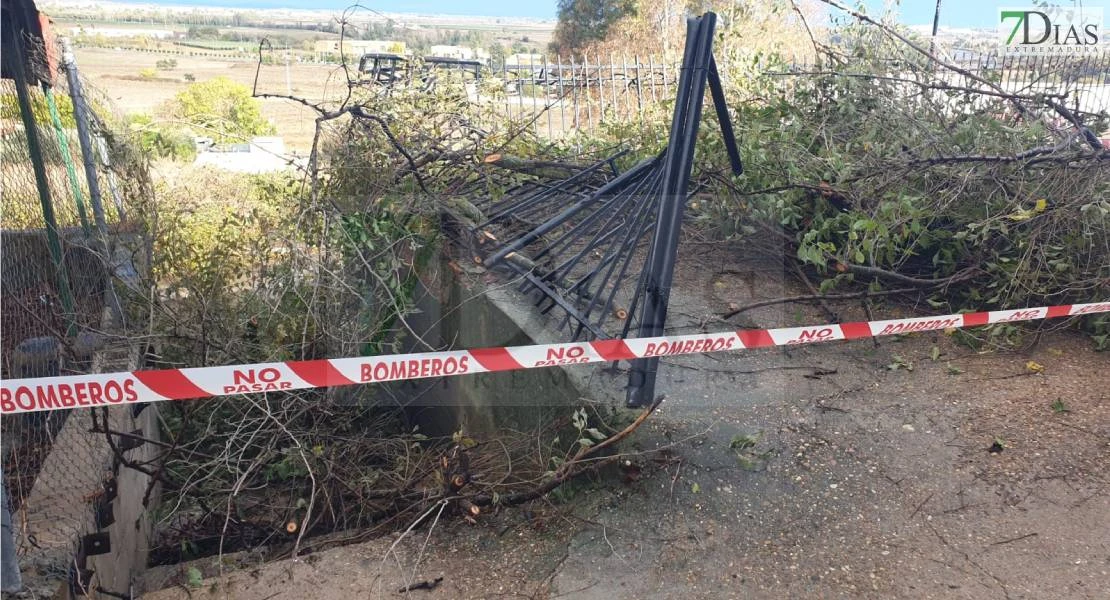 Los incidentes más relevantes en los dos últimos días en Extremadura por la borrasca Claudia